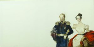 Szembek z żona Henriettę Becu de Tavernier