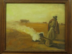 Kopia obrazu Jesień J. Chełmońskiego